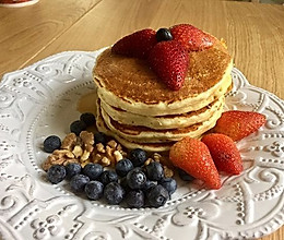 Lemon Ricotta Pancake 三人份的做法