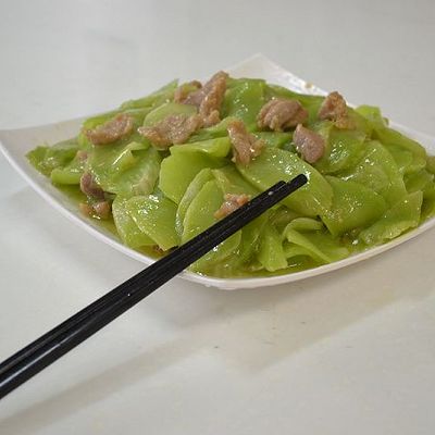 电锅家常菜——莴笋炒瘦肉