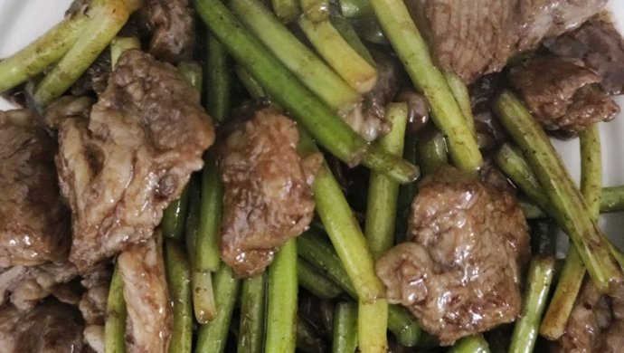 蒜薹炒肉
