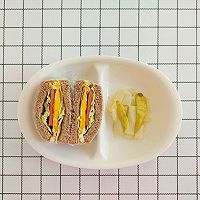 低卡低脂三明治的做法图解6