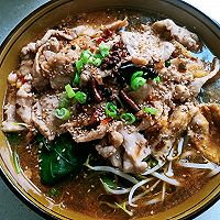 #减一点更好#经典家常菜水煮肉片的做法图解10