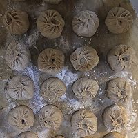 低卡黑全麦包子的做法图解6