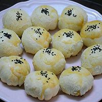 酥皮榨菜鲜肉月饼的做法图解10