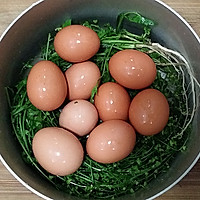 荠菜花煮鸡蛋的做法图解3