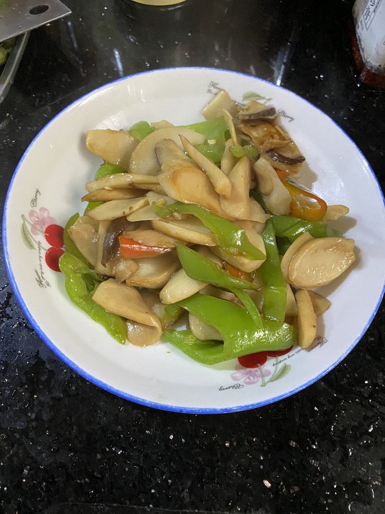 清炒杏鲍菇的做法