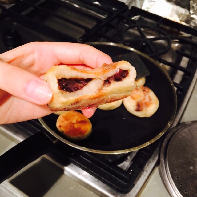 红豆糯米饼的做法图解7