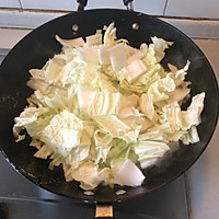 荷包蛋大白菜的做法图解6