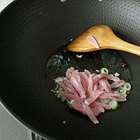 蒜苔虾仁炒肉的做法图解8