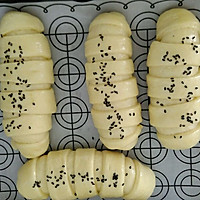 兰花椰蓉面包，热狗小面包的做法图解9