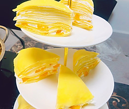 #餐桌上的春日限定#超详细步骤芒果千层蛋糕的做法