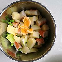 土豆苹果鸡蛋泥沙拉#麦子厨房#美食锅的做法图解8