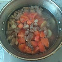 西红柿牛腩汤的做法图解2