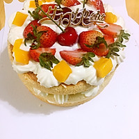 6寸奶油水果裸蛋糕#一机多能 一席饪选#的做法图解14