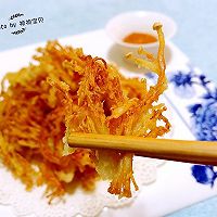 酥炸金针菇的做法图解8