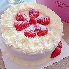 草莓生日蛋糕（8寸）