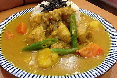 咖喱鸡根饭