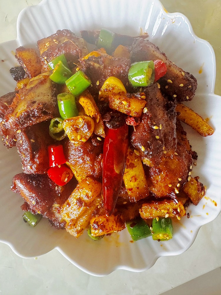 干锅排骨的做法