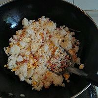 酱黄瓜蛋炒饭的做法图解8