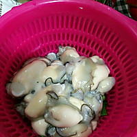 韭黄炒牡蛎的做法图解3