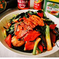 #味达美名厨福气汁，新春添口福#回锅肉的做法图解10