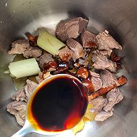 #黄河路美食#红烧羊肉炖胡萝卜土豆的做法图解6