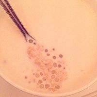减肥餐之燕麦牛奶西米露的做法图解1