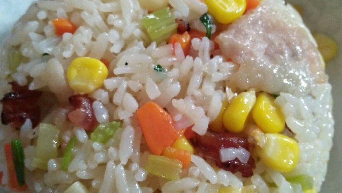 五彩炒饭