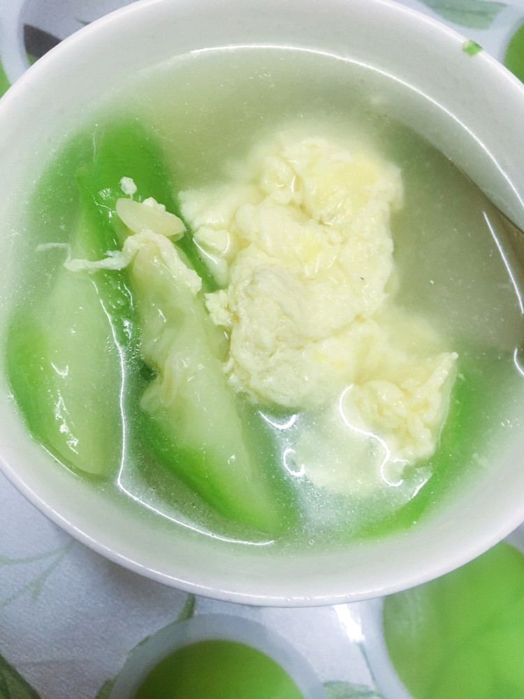 丝瓜鸡蛋汤的做法