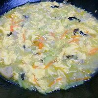 #助力高考营养餐#黄瓜蛤蜊肉蛋花汤的做法图解9