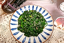 凉拌菠菜～养肝护肝的做法