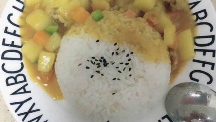 咖喱鸡肉饭