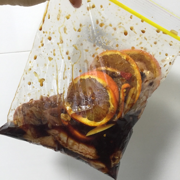 橙香鸡翅的做法图解3