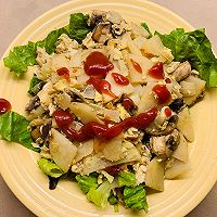 西班牙口菇土豆鸡蛋饼的做法图解5