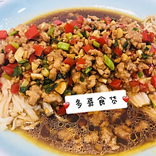 肉末金针菇