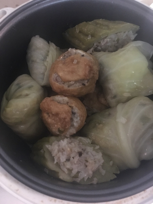 油豆腐酿糯米