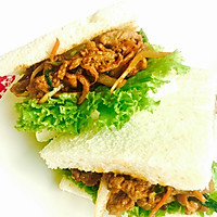 肉食主义--韩式烤牛肉三明治的做法图解8
