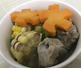 玉米猪骨汤的做法