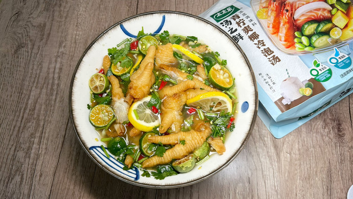 夏日香辣开胃菜：凉拌凤爪，凉拌鸡爪