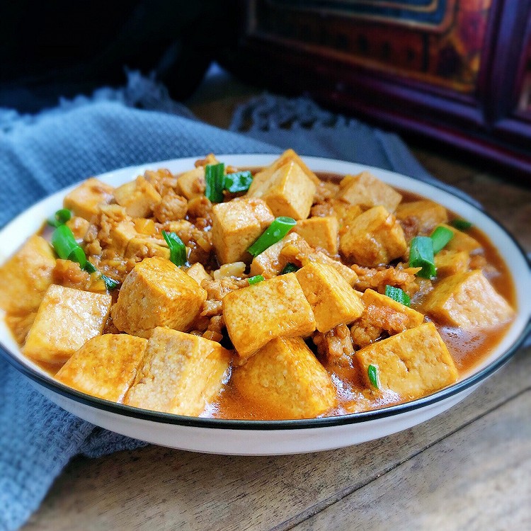 超级下饭的肉沫豆腐的做法