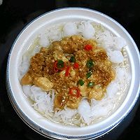 #太太乐鲜鸡汁芝麻香油#低脂美味，金蒜蒸鸡胸的做法图解12