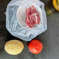 排骨炖土豆番茄—婴儿辅食的做法图解1