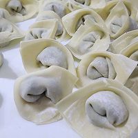 #换着花样吃早餐#上海味道荠菜馄饨的做法图解6