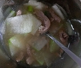 #煲汤女神#冬瓜肉丝汤的做法