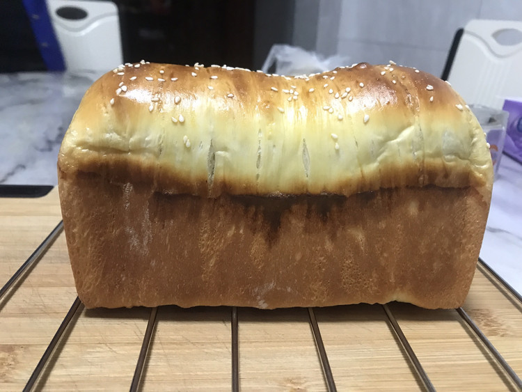 简易吐司面包的做法