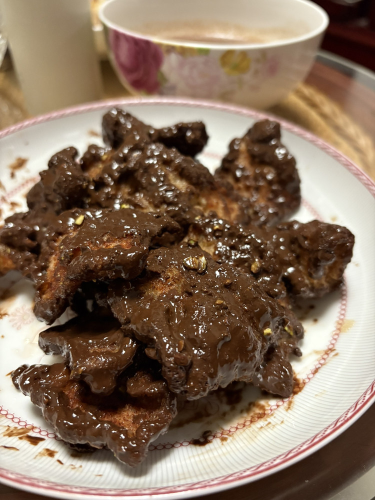 巧克力锅包肉的做法