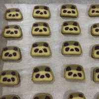 萌萌哒熊猫饼干的做法图解15