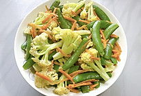 #寻味外婆乡传承春日宴# 甜豆炒菜花的做法