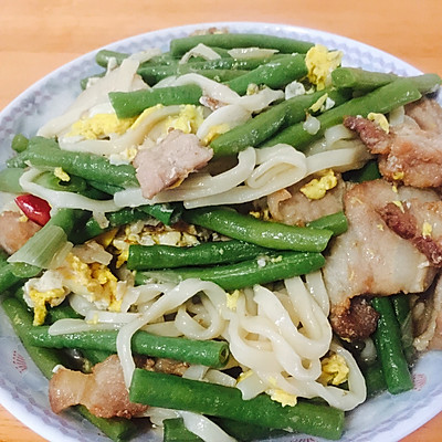 豆角焖面