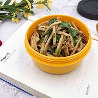 #带着美食去踏青#-凉拌脆皮干的做法图解9