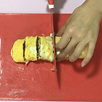 #冰箱剩余食材大改造# 快手炒饭蛋卷的做法图解9